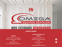 Tablet Screenshot of dentalesomega.com